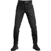 Pando Moto Boss Dyn 01 Zwarte Motorjeans Maat W38/L32