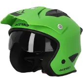 Acerbis Aria Solid Groen Jethelm Maat L