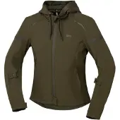 IXS Moto 2.0 dames motorjas, textiel, olijfgroen, maat L