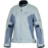 GMS Vega Dames Grijs Waterdichte Textiele Motorjas Maat XS