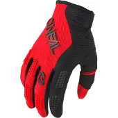 O'Neal Element Racewear Lange Handschoenen Zwart/Rood || Maat: XXL