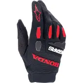 Alpinestars Honda Full Bore Handschoenen Zwart Fel Rood Maat 3XL