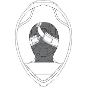 AGV K-6/K-6 S S26 Helm Kroonkussens Maat