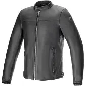 Alpinestars Blacktrack Motorfiets lederen jas