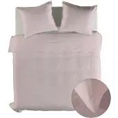 Yellow Suites Dekbedovertrek - Katoen 260 x 200/220 cm / Licht Roze