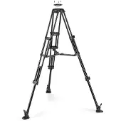 Manfrotto Aluminium Twin Leg Video Tripod met Mid-Level Spreader