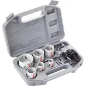 Bosch 9-delige Bimetalen HSS Boren Set voor DIY-projecten