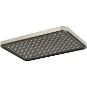 Ben Beam hoofddouche vierkant 32x21x6,7cm RVS-look