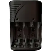 Anna's Collection AA / AAA Batterijlader 4 Stuks
