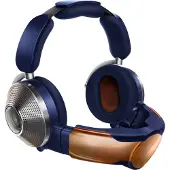 Dyson Zone Absolute+ OE-koptelefoon met actieve ruisonderdrukking, Pruisisch blauw / helder koper