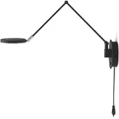 Steinhauer Wandleeslamp Soleil 3259ZW Zwart