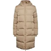 Pieces Wintermantel 'Bee' lichtbeige