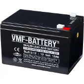 VMF SLA12-12 VRLA AGM Loodaccu (12V, 12 Ah, T1 terminal)