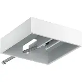 Hansgrohe Raindance E400 vierkant regendouchekop Ø40cm Glanzend Chroom