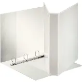 Esselte Presentatieringband standaard panorama A4 4-rings maxi D-mechaniek 30mm wit - 3 stuks