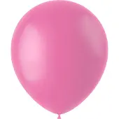 Folat Ballonnen Rosey Pink Mat 33cm - 50 stuks (mat pink)