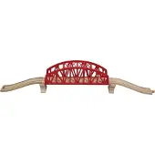Mentari , Houten Brug (middel) rood