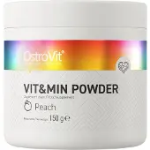 OstroVit | Vit&Min Poeder | Multivitamine- en mineralenformule, perziksmaak