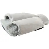 MARBEAUX Kruik voor Voeten - Warmwaterkruik - Kruik - 2L - Faux - Fur