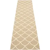 Pappelina Kotte Vloerkleed / Vanilla 70x300 Cm - Vloerkleden met motieven Polyester Sand - KE6G730