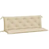 vidaXL Tuinbankkussens 2 st 150x50x7 cm oxford stof beige