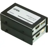 Aten VE803 audio/video extender AV-zender & ontvanger Zwart, Grijs