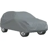 vidaXL Autohoes voor SUV XL nonwoven stof volledig grijs