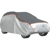vidaXL Autohoes voor SUV hagelbescherming M zilverkleurig en grijs