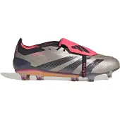 Adidas Predator Elite FT Gras Voetbalschoenen (FG) Zilver Zwart Roze