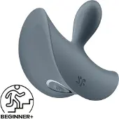 Satisfyer Booty Absolute Beginners 2 - anale vibrator (grijs)