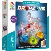 SmartGames Dropzone - Logisch Denkspel & Knikkerbaan - 80 Educatieve Bouwuitdagingen - Solospel - Vanaf 8 Jaar