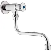 Pb Zelfsluitend Getemporiseerde wandkraan 1/2” draaibare uitloop 1208969809