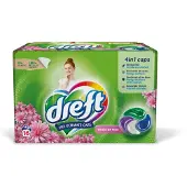 Dreft 8x Wasmiddel Capsules Touch Of Pink 16 Stuks