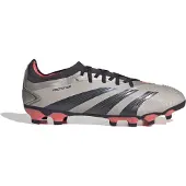 Adidas Predator Pro Gras / Kunstgras Voetbalschoenen (MG) Zilver Zwart Roze