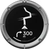 Beeline Moto II Metal, navigatiesysteem ,Zilver