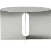 Audo Copenhagen Androgyne bijzettafel Ø63 cm Brushed steel