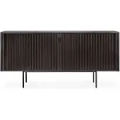 Ethnicraft Roller Max Binnen Dressoir Teak Zwart
