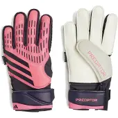Adidas Predator Match Fingersave Keepershandschoenen Kids Roze Zwart Wit