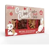 Rosewood Cupid & Comet Traktatiedoos Kerst Hondensnacks 175 Gr