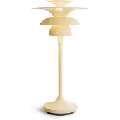 BELID Tafellampe , Beige, Woonkamer, Metaal