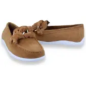 Crinkles Dames Moccasins | Cognac | Maat: 37
