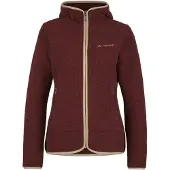 Vaude - Women's Punaka Hoody Jacket - Fleecevest 34, rood