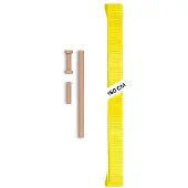 Gibbon Slacklines - Giboard Line - Slackline 160 x 5 cm, geel