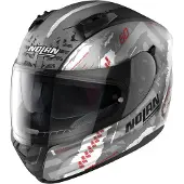 Nolan N60-6 helm, grijs mat/oranje, maat S (56)
