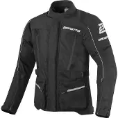 Bogotto Tampar Tour Waterdichte Zwart Textiele Motorjas Maat M