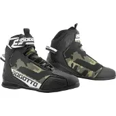Bogotto Tokyo Camo geperforeerde motorschoenen