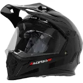 Acerbis Rider Junior Solid Zwart Kinder Crosshelm Maat YL