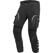 Bogotto Explorer-Z Waterdichte Zwart Leren / Textiele Motorbroek Maat XS