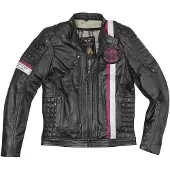Black-Cafe London Barcelona Zwart Leren Motorjas Maat 48