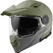 Bogotto FG-102 Duo Groen Fiberglas Systeemhelm Maat M